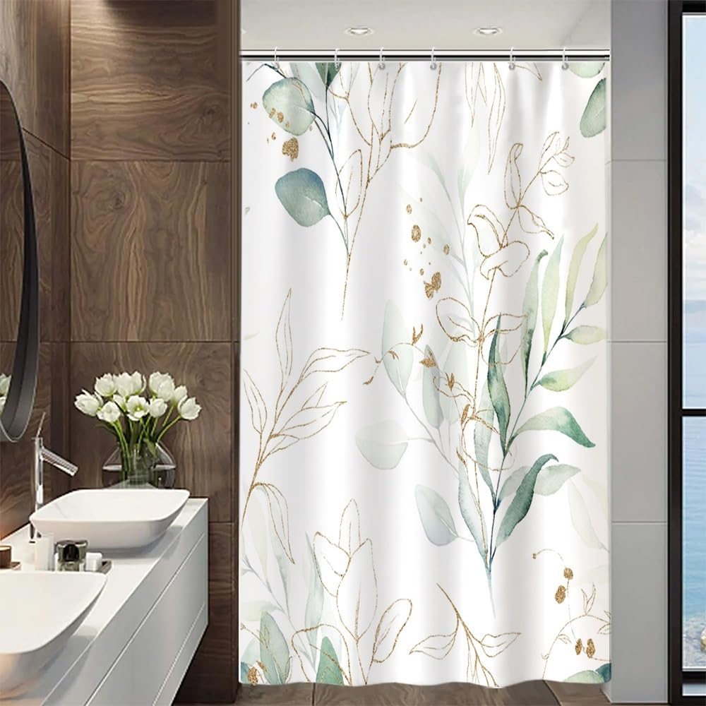 Uiiooazy Eucalyptus Shower Curtain - Image 2
