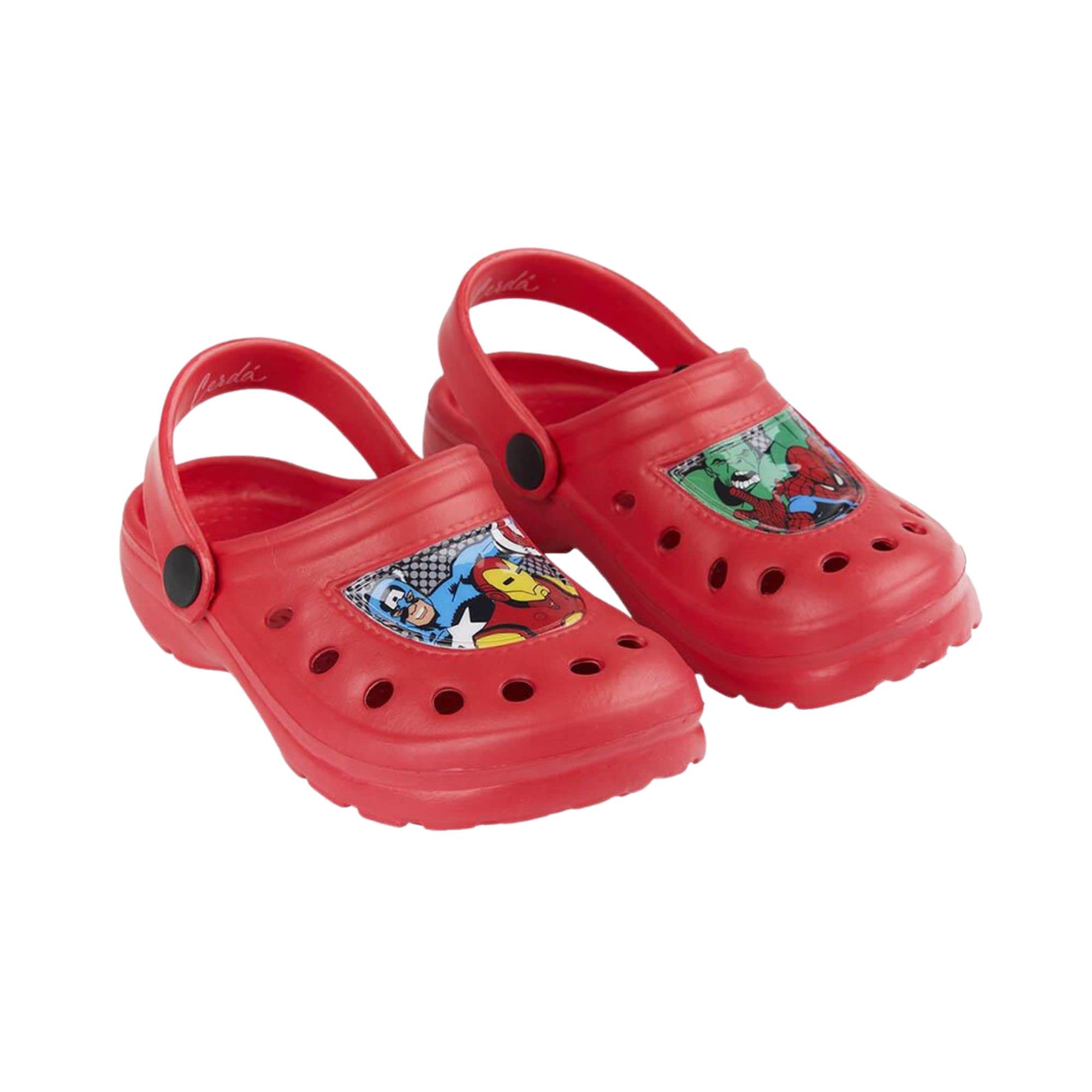 CERDÁ LIFE'S LITTLE MOMENTS Zuecos Eva Avengers Spiderman, Vengadores Unisex niños