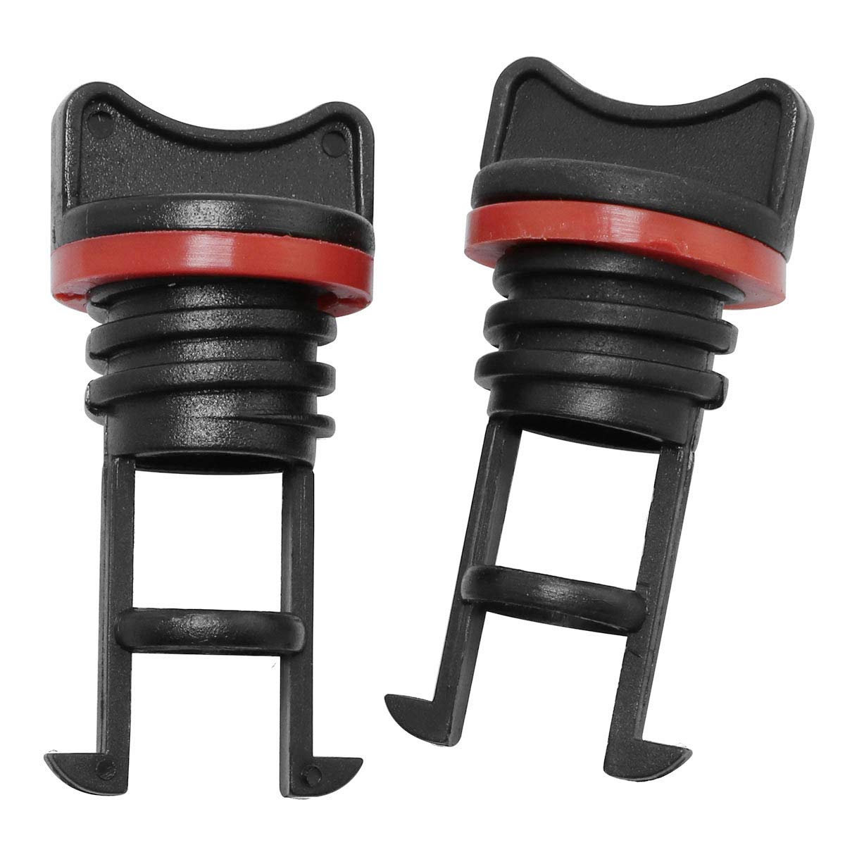 ZRM&E 2pcs Nylon Kayak Drain Plugs White Kayak Dinghy Canoe Boat Hull Thread Drain Plugs