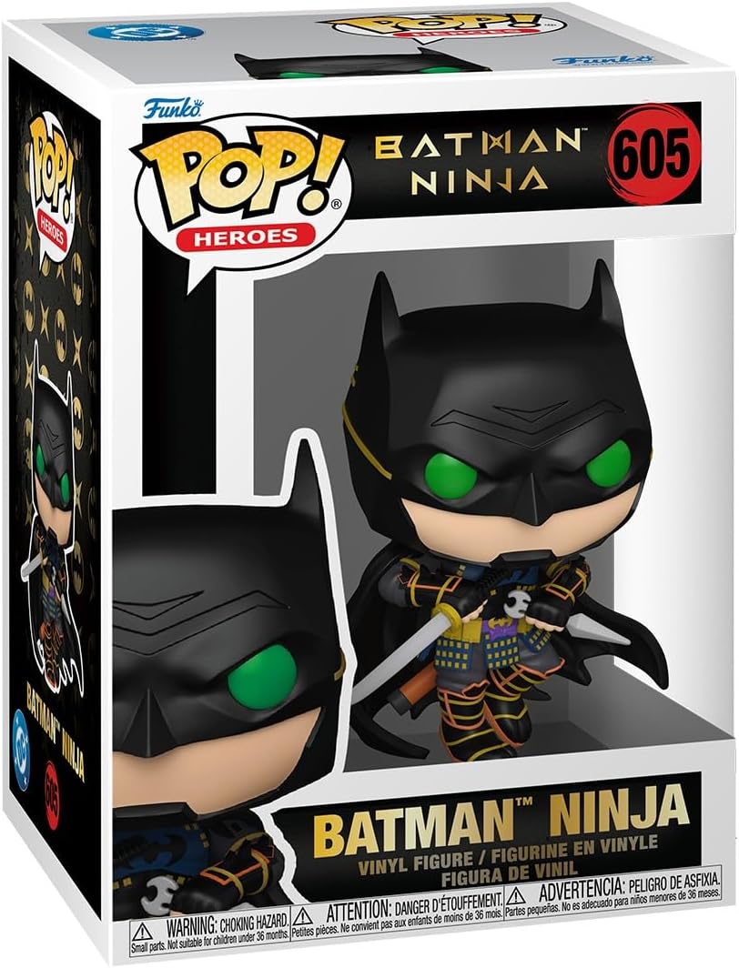 ¡Funko POP! Héroes: DC Comics - Batman Ninja | Mercancía oficial - Figura de vinilo coleccionable para exhibición en estantería - Idea de regalo de cumpleaños para fanáticos y coleccionistas