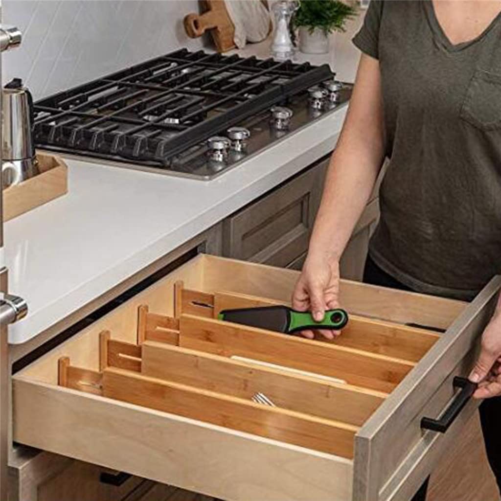 Einstellbare Trennwand, Schubladenteiler, erweiterbare Schubladen-Aufbewahrungsgitter, Bord-Organizer, Haushalts-Schlafzimmer-Werkzeuge