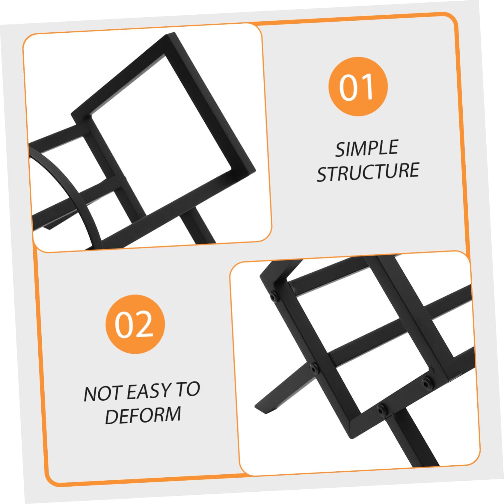 Cabilock Scaffale Dischi per Vinili e CD Organizer da Stabile e Resistente Espositore Album e CD per Ufficio e Camera Design Moderno e Funzionale