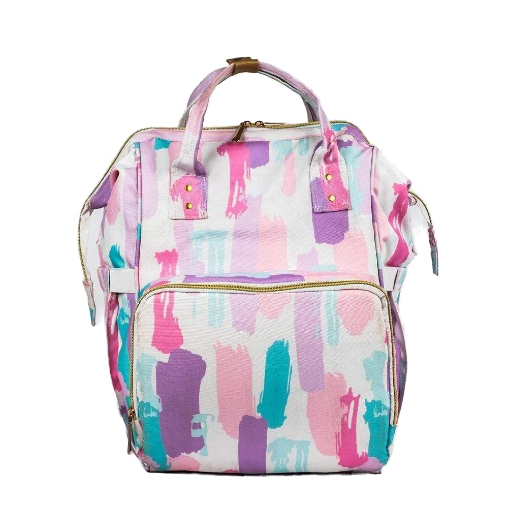 Haus And Kinder Art On Canvas Diaper Bag for New Born Baby, Mom Travel - Pack of 1-image-12