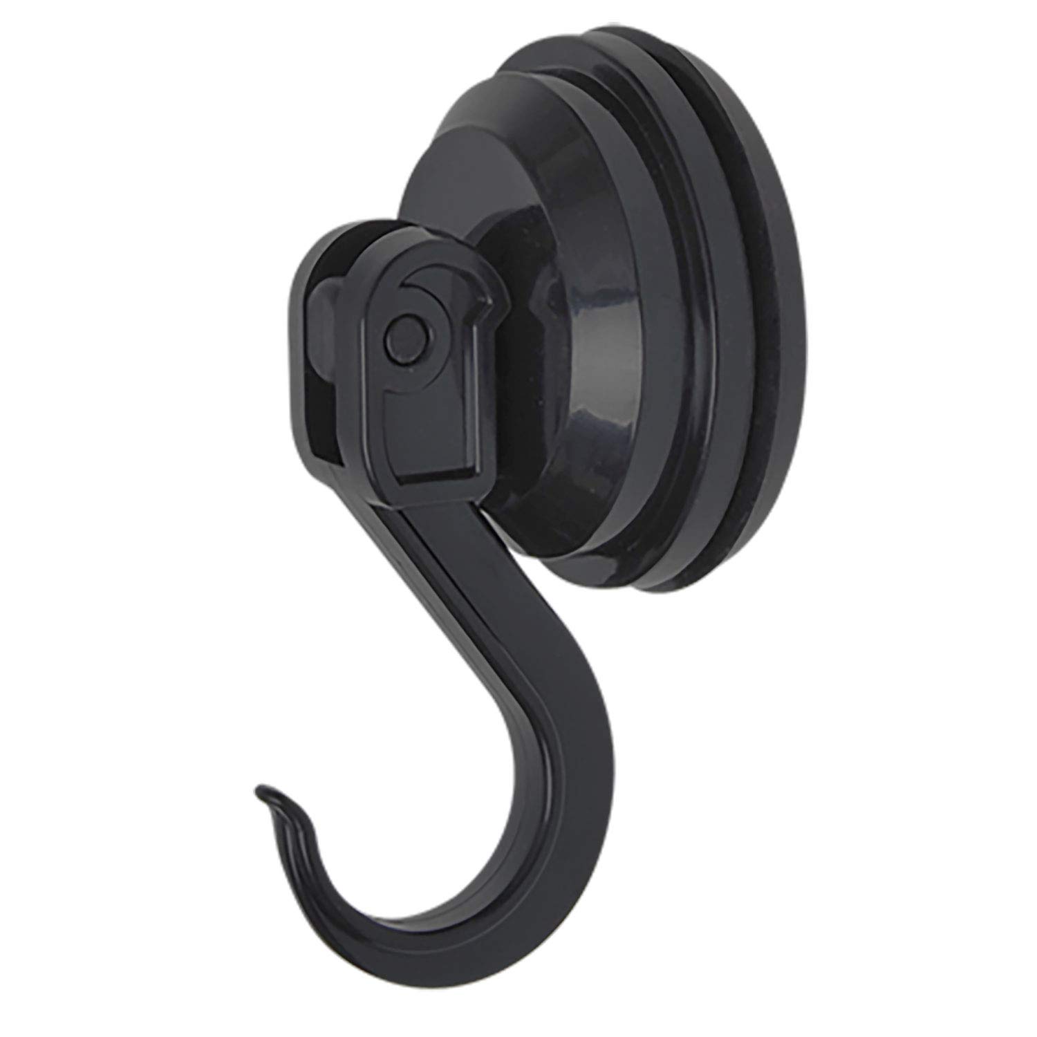 cartrend Caravan 10218 6 kg Camping Caravan Motorhome Suction Hook Set of 2 Black
