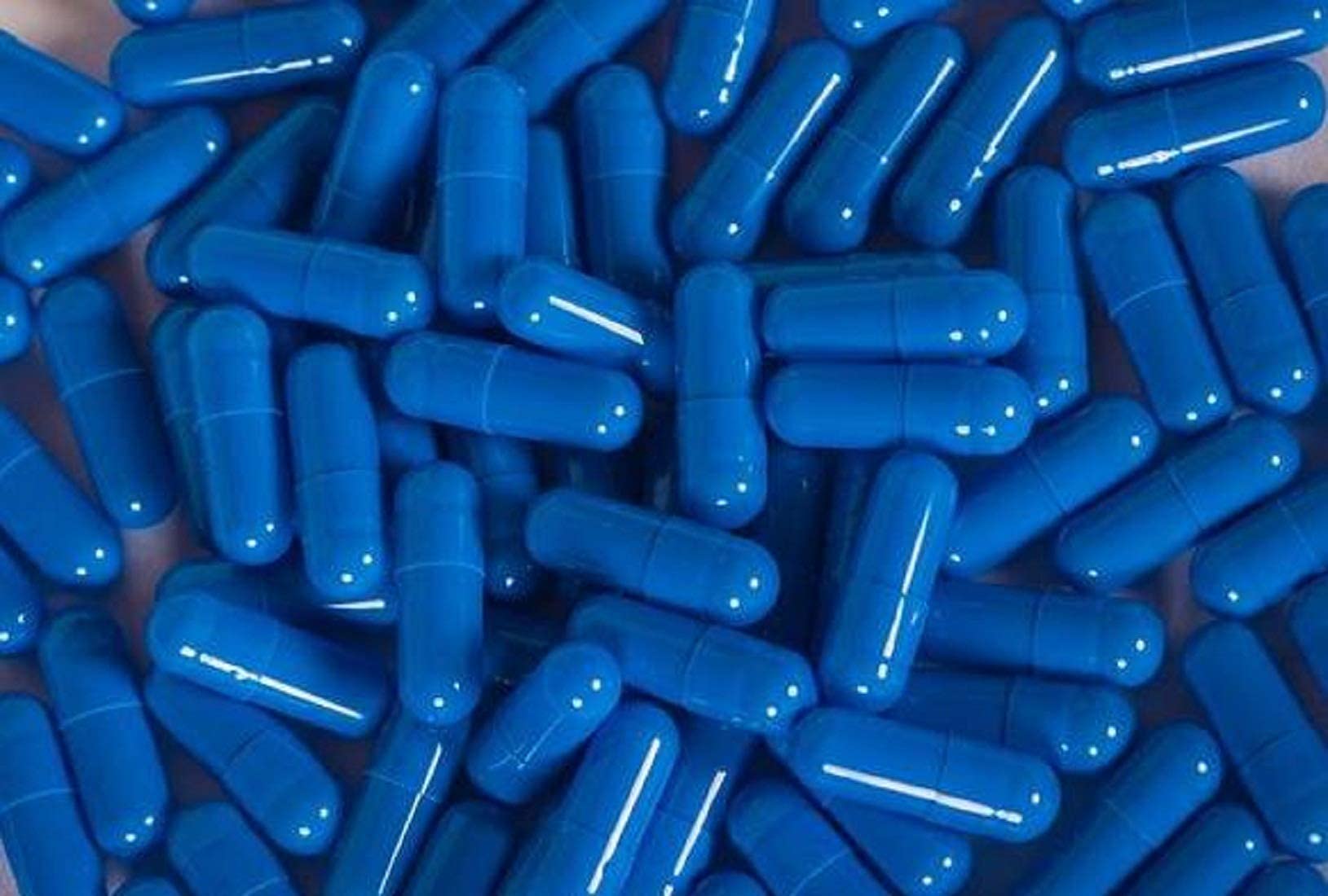 BIOMED Empty Vegetarian Capsules 0 Color : Blue/Blue 1000 Capsules