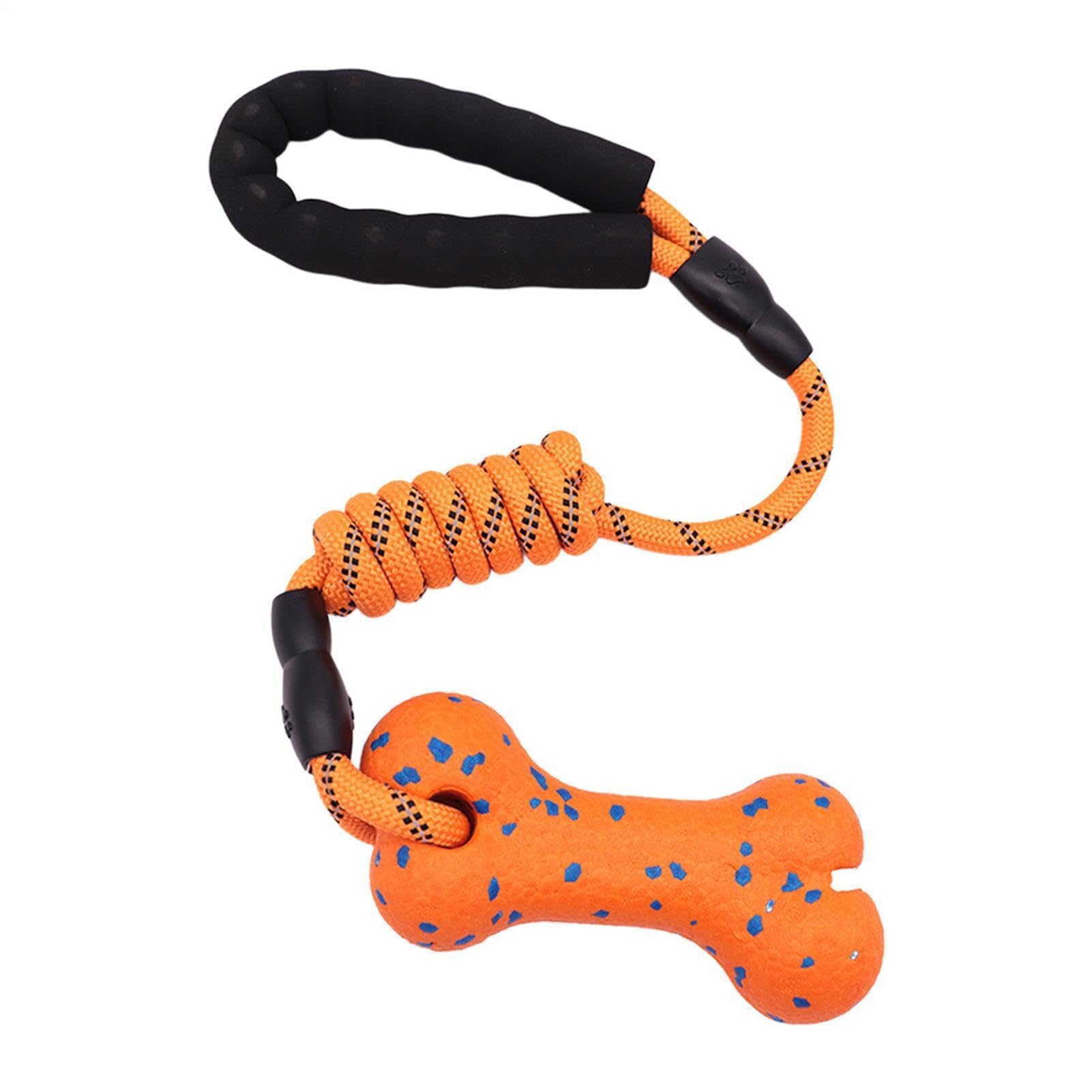 Giocattolo in corda per cani per masticatori aggressivi, forniture interattive per animali domestici per recuperare e alleviare la noia, perfetto per giochi all'aperto e allenamento per razze piccole