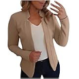 Blazers for Women Business Casual Fashion Dressy Open Front Cardigan Jacket Long Sleeve Work Office Blazer Jackets