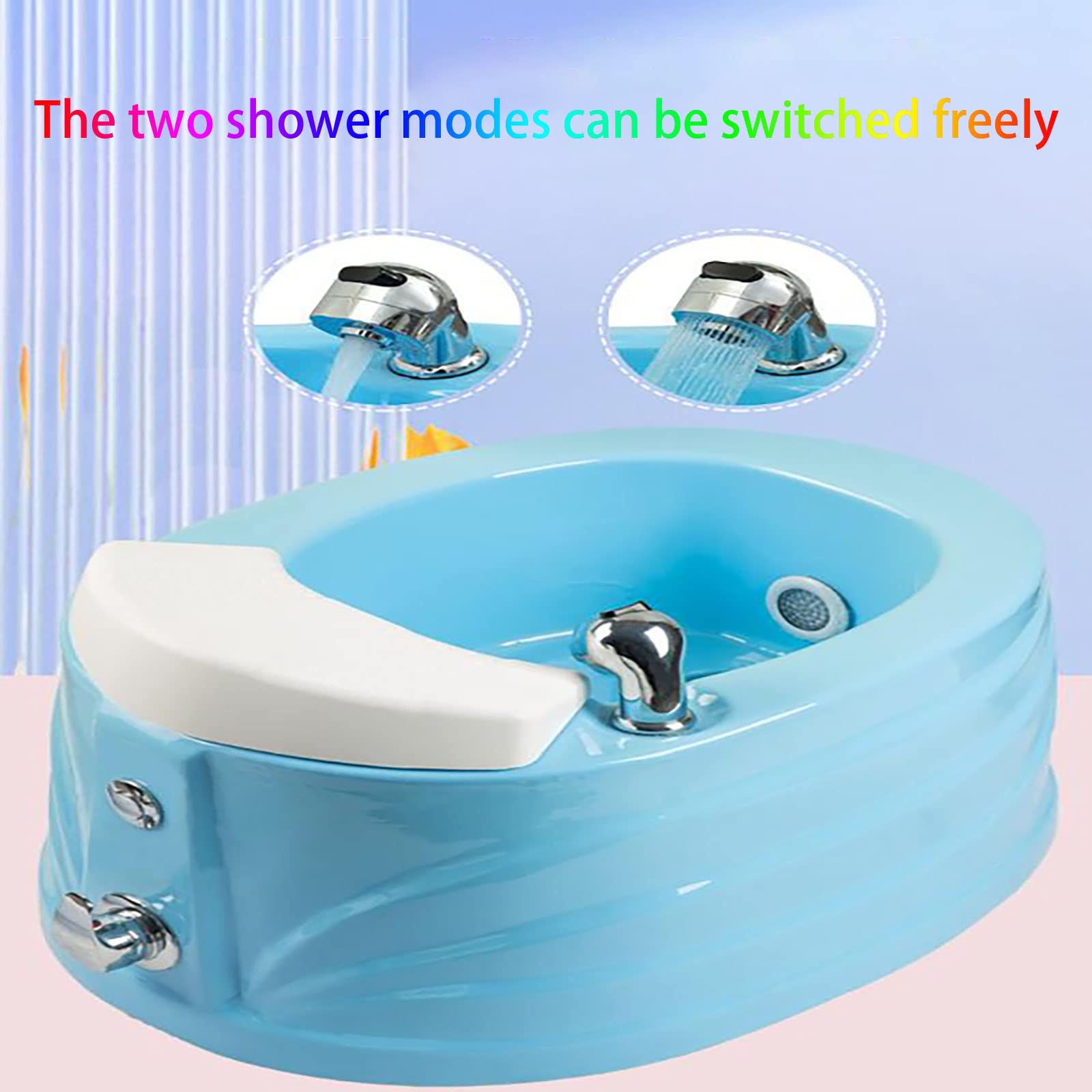 Masajeador de spa de pies con calor, masaje y chorros – calma los músculos cansados, mejora la circulación, tratamiento de spa en casa – pantalla LED, spa de pedicura de pies