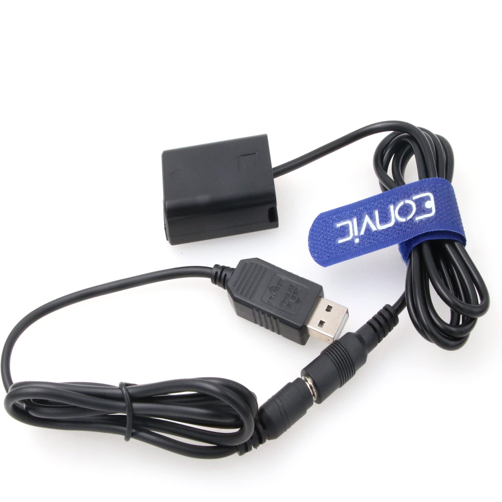 Eonvic 5V USB AC-PW20 + NP-FW50 NP FW50 Fake Battery for Sony NEX 3 NEX 5 7 SLT-A33 A55 SLT-A35 A7 A7K A7M2 A7M2K A7R A7RII A7RM2 A7S A7SII