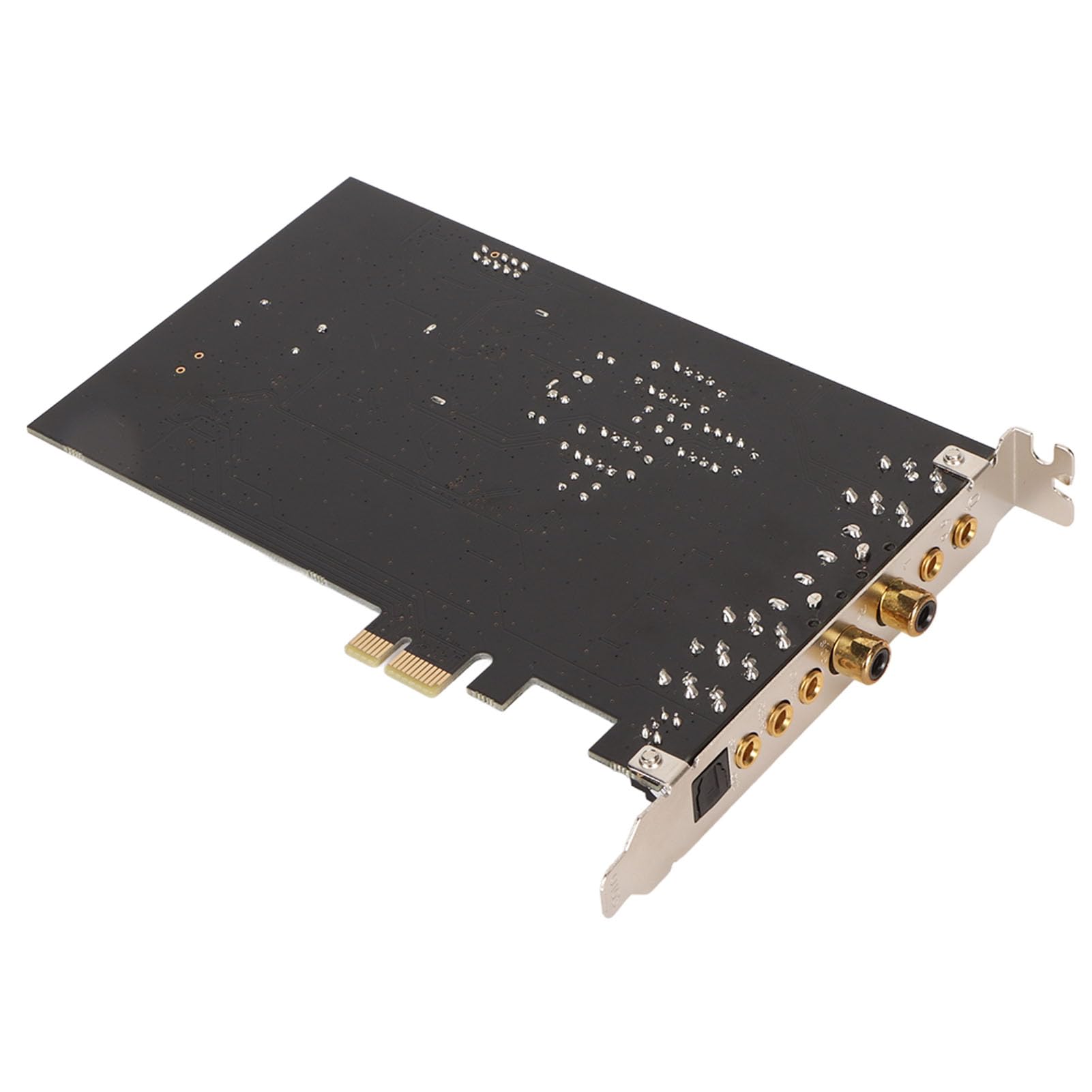 Tarjeta de Sonido Interna, CM8828 CM9882A 7.1CH TCXO 24Bit 192kHz 100db SNR Tarjeta de Sonido Adaptador PCI Express, Tarjeta Audio PCI e Estéreo 3D, para PC 7 8 10 XP Vista