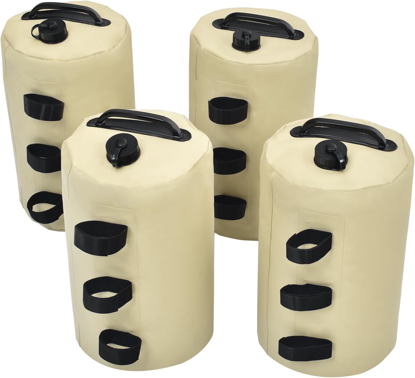 雑貨の国のアリス タープテント 固定 マルチウェイト テント用ウェイト 4個セット 10リットル マジックテープ 注水タイプ 簡単