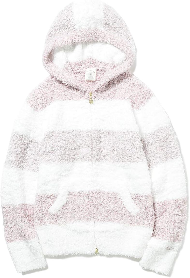 Amazon ジェラート ピケ ジェラートメランジ3ボーダーパーカ Pwnt5133 レディース Pnk F トレーナー パーカー 通販