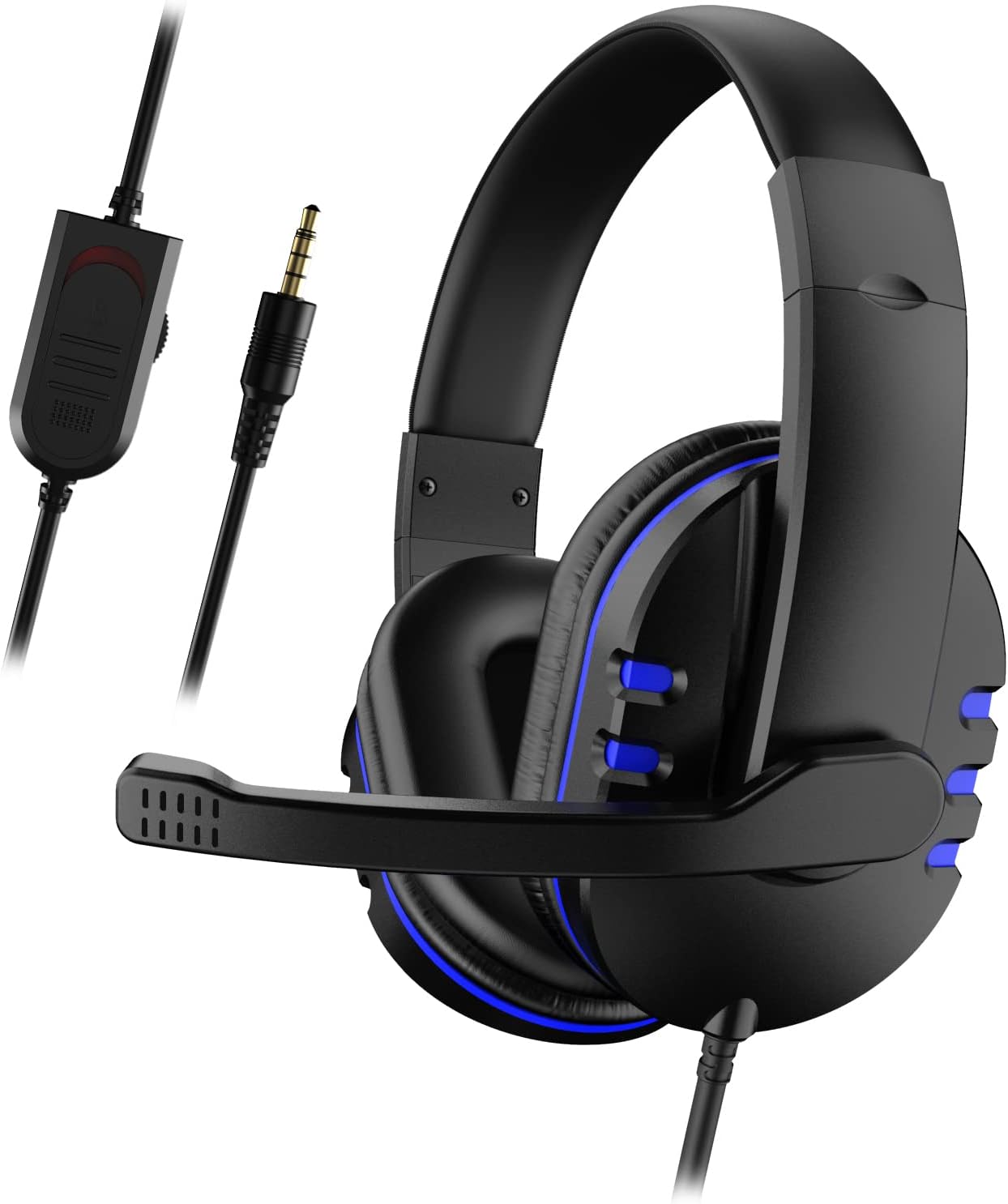 Stereo Gaming Headset with Mic for PS4, Xbox One, OverEar PC