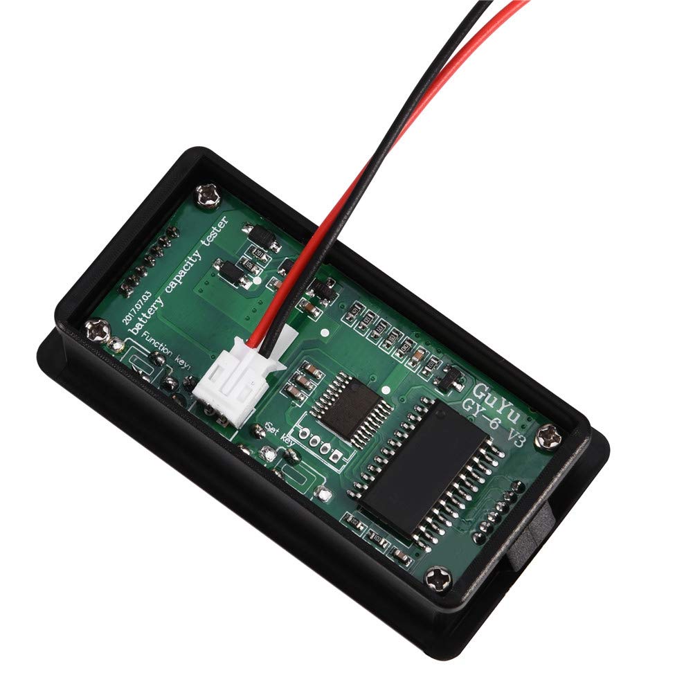 DC 6-70 V tester pojemności baterii, cyfrowy wyświetlacz LCD wskaźnik stanu baterii monitor napięcia do samochodu