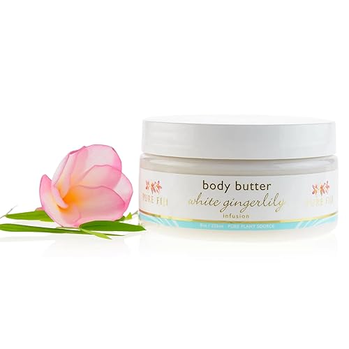 Miniatura 7 de PURE FIJI Body Butter - Crema hidratante de mantequilla corporal - Crema facial y loción corporal para piel seca con aceites naturales y vitamina E,