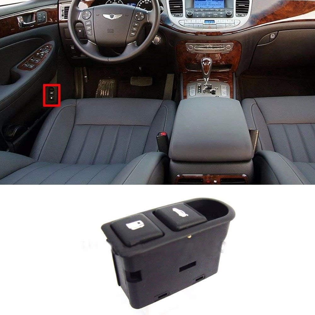 Genuine OEM 93555-3M001-BR Switch - Trunk Lid & Fuel Filler Door / 935553M001BR for Hyundai Genesis 09-12 / Replaces 935553M000BR