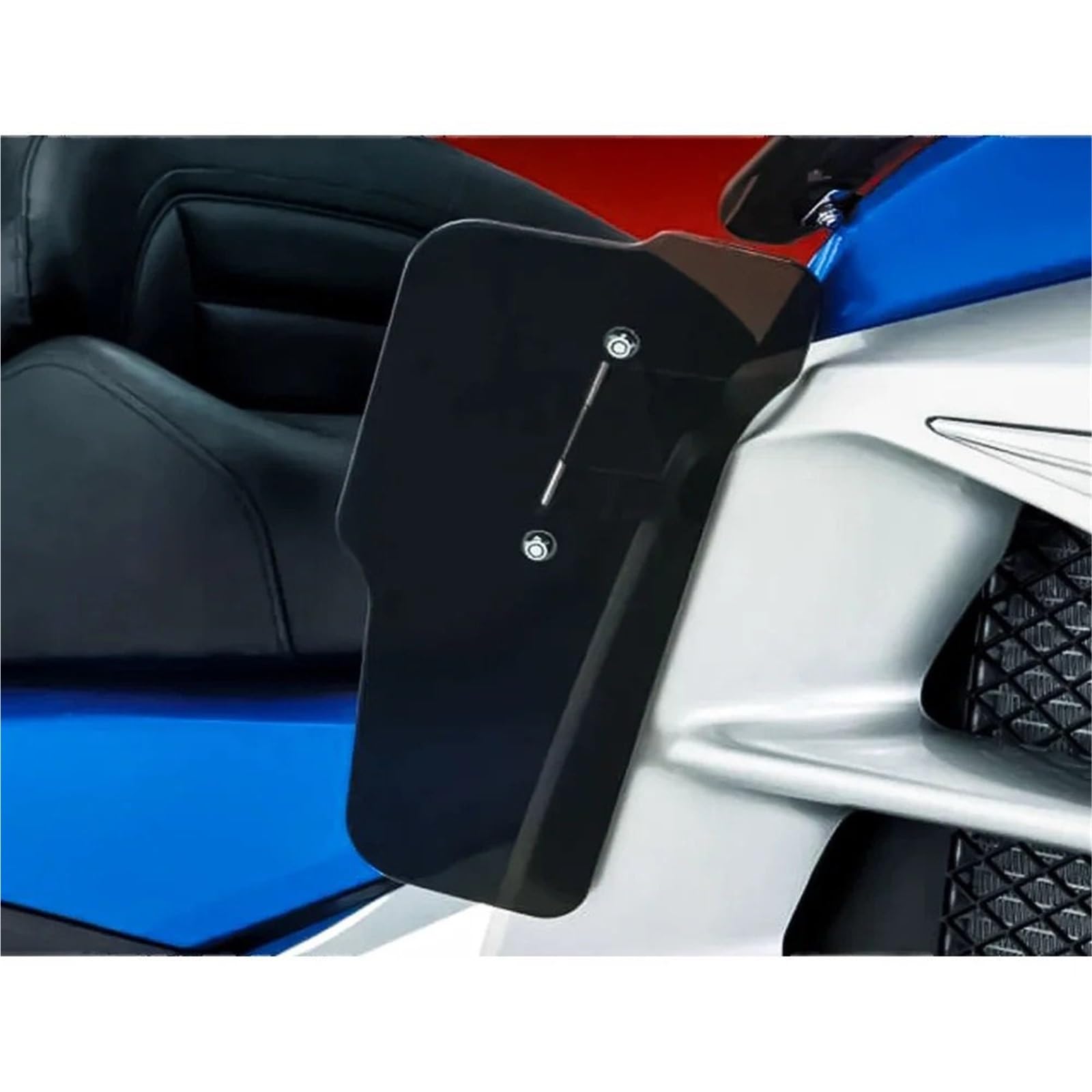 Pasuje do Honda Gold Wing 1800 GL1800 F6B Spoilery 2001-2017 Akcesoria Boczne Spoilery Motocyklowe Zestaw Osłony Skrzydła Powietrza(Clear)