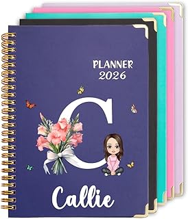 Personalized 2026 Spiral Planner January to December 2026 Academic Plann...