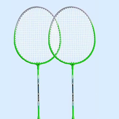 Miniatura 4 de Generic Raqueta de bádminton de 2 piezas, juego de raqueta de bádminton, equipo de bádminton ligero y duradero para adultos, niños, deportes de