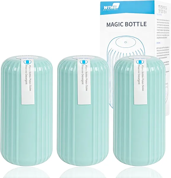 ​3Pcs WTWD Automatic Toilet Cleaner - Prevents Hard Water Stains, Reduce Scrubbing, Toilet Tank Cleaner, Automatic Toilet Bowl Cleaner, Magic Bottle Design for Stain-Free Hands, Septic Safe​