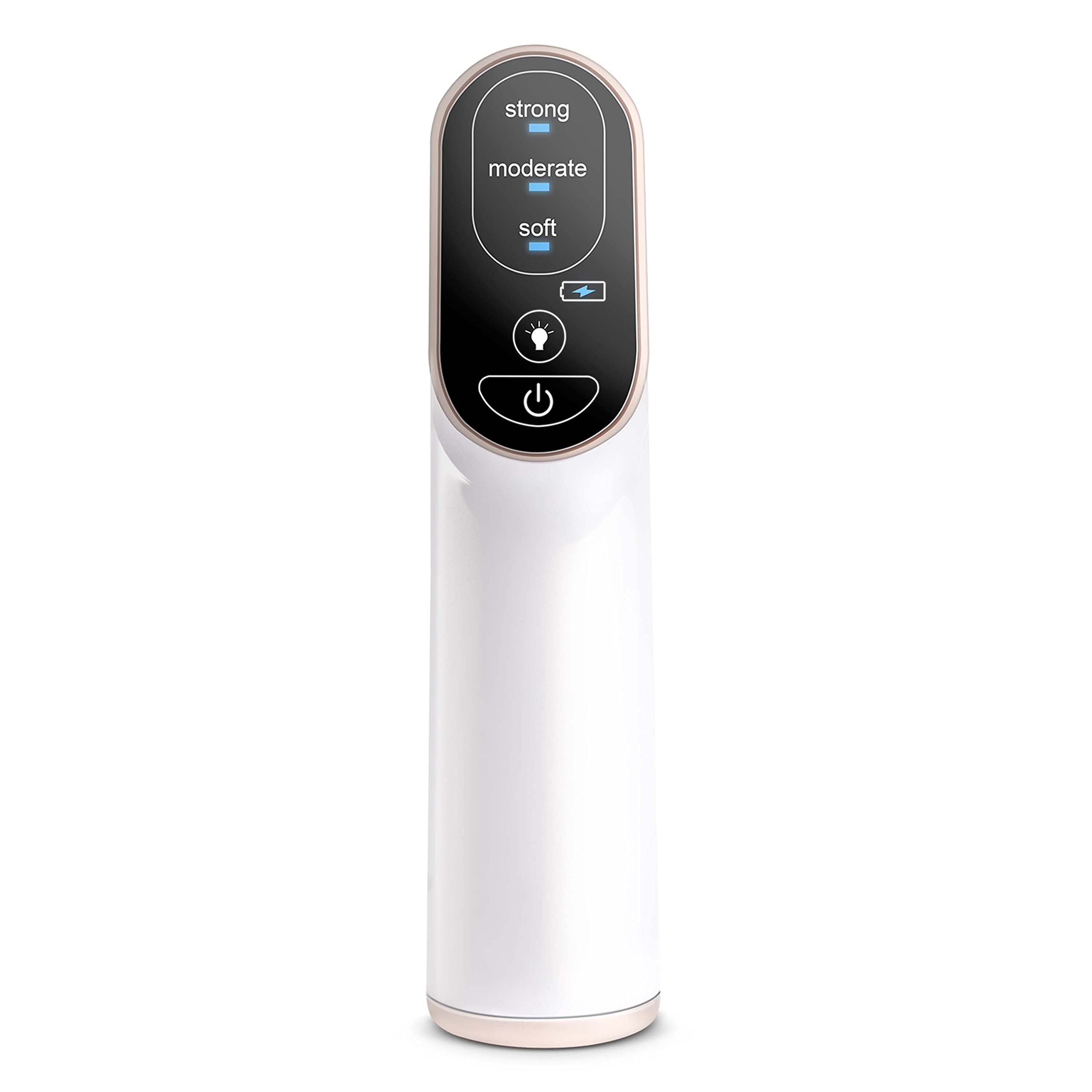Simpletek - Aspiratore Nasale Ricaricabile per Bambini Impermeabile | 3 Modalità di Aspirazione e Luce LED Waterproof