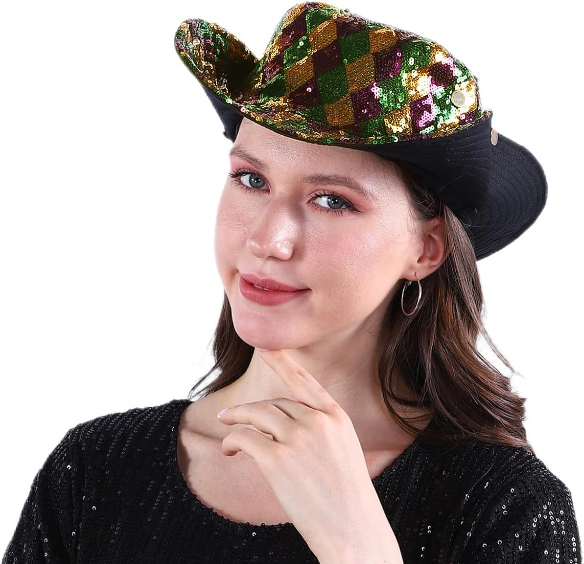 Bucket Hat Reversible Wide Brim UV Protection Fishing Hiking Foldable Summer Sun Hat Beach Travel Party Hat