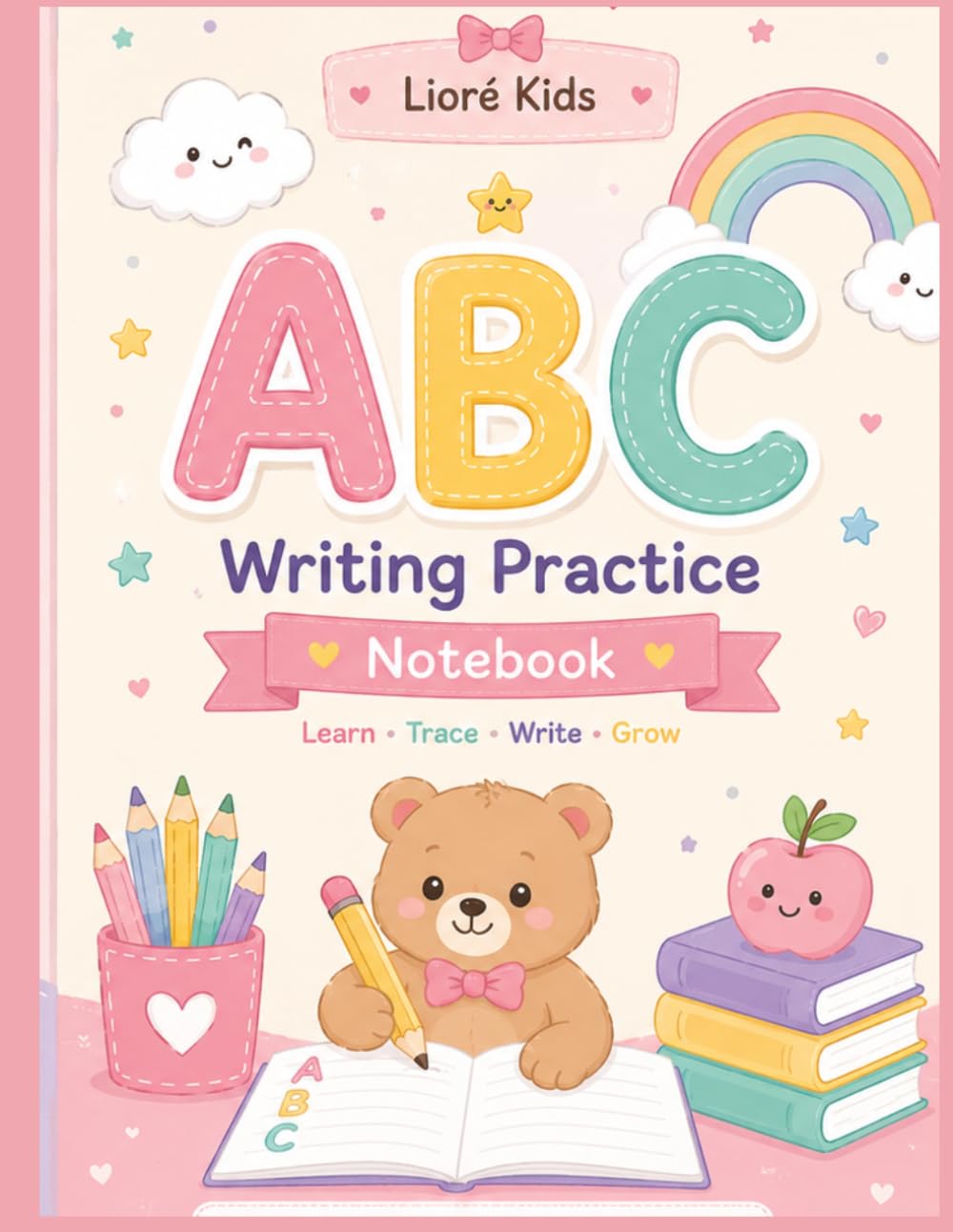 ABC writing Practice Notebookbook: Learn to Write Letters • Improve Handwriting • Fun & Easy Early Learning