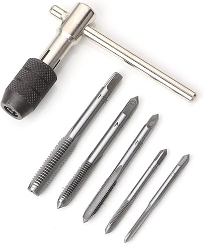 Miniatura 9 de Akozon Juego de llaves en forma de T juego de 6 llaves con mango en T a prueba de óxido agarre cómodo fuerza de sujeción fuerte para hombres y