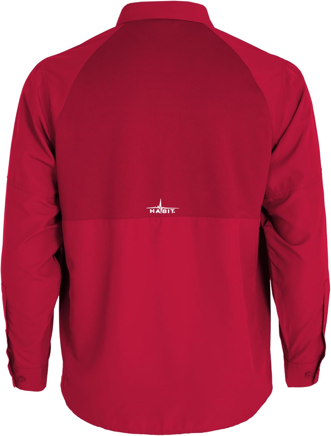 HABIT Men's Trappers Cabin Hybrid Long Sleeve River Shirt - Image 4