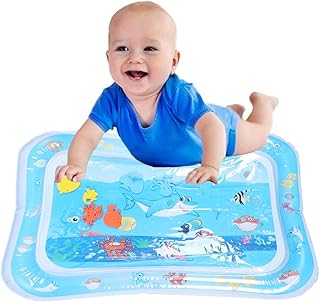 Toyvian 1Pc Tapete De Água Do Bebê Almofada Flutuante Inflável Centro De Jogo Tapete De Água Recém-Nascido Tapete De Jogo De Água Do Bebê Almofadas De Jogo Infláveis Almofada De Água