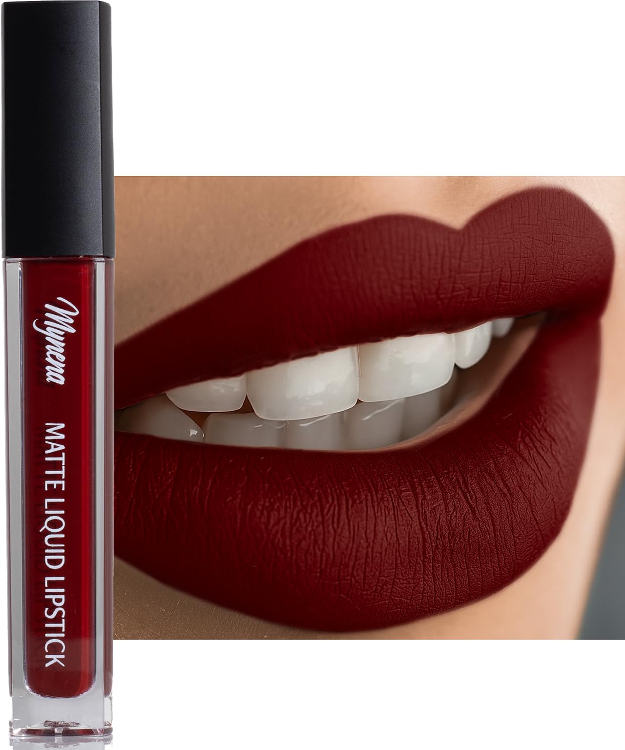 Emma : Liquid Matte Lipstick Long Lasting Waterproof Mineral Formula by Mynena - Emma