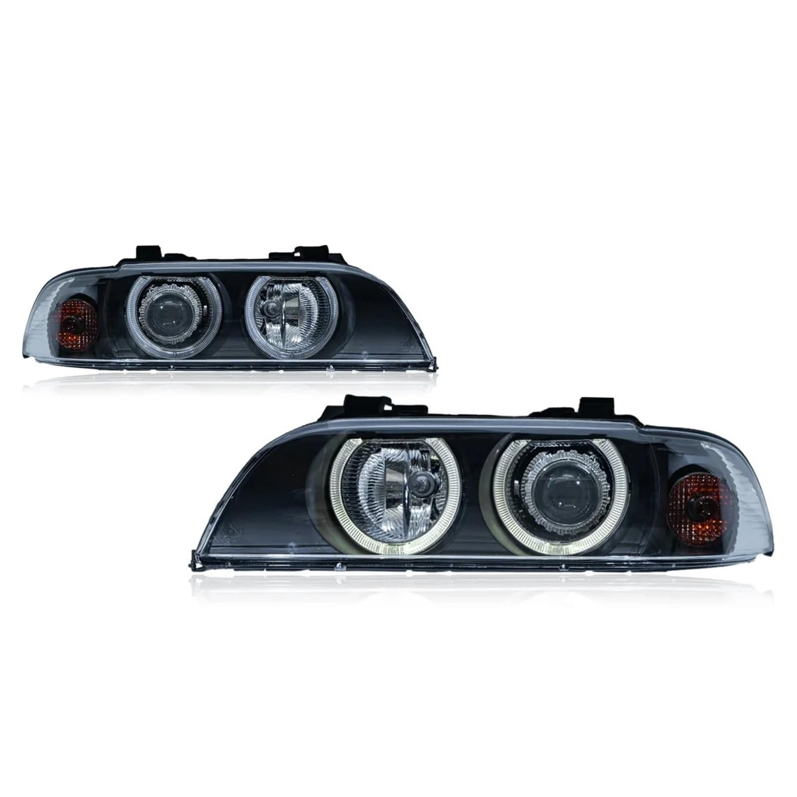 Faro Principal Para BMW Serie 5 E39 1997-2003 Faros Delanteros Para Coche Proyector LED Faro Delantero Luz Circulación Diurna Accesorios Automotrices Faro Delantero