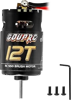 GOUPRC 550 12T Brushed Motor for Traxxas 1:10 RC Crawler Axial SCX10 TRX4 TRX6 AXI03007 HSP HPI Wltoys RC Car RC Boat