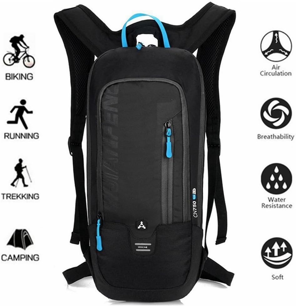 Bike Backpack - 10L Breathable Waterproof Ski Backpack Mini Travel Lightweight Bicycle Rucksack Outdoor Sports Camping Hiking Running the Best Holiday Gift Selection by Newpurslane