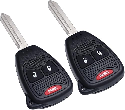 Miniatura 6 de Llavero de repuesto para Dodge Ram 1500 2500 3500 2006 2007 2008 Dakota Magnum Durango Nitro Charger Avenger Caliber Jeep Wrangler Patriot Grand