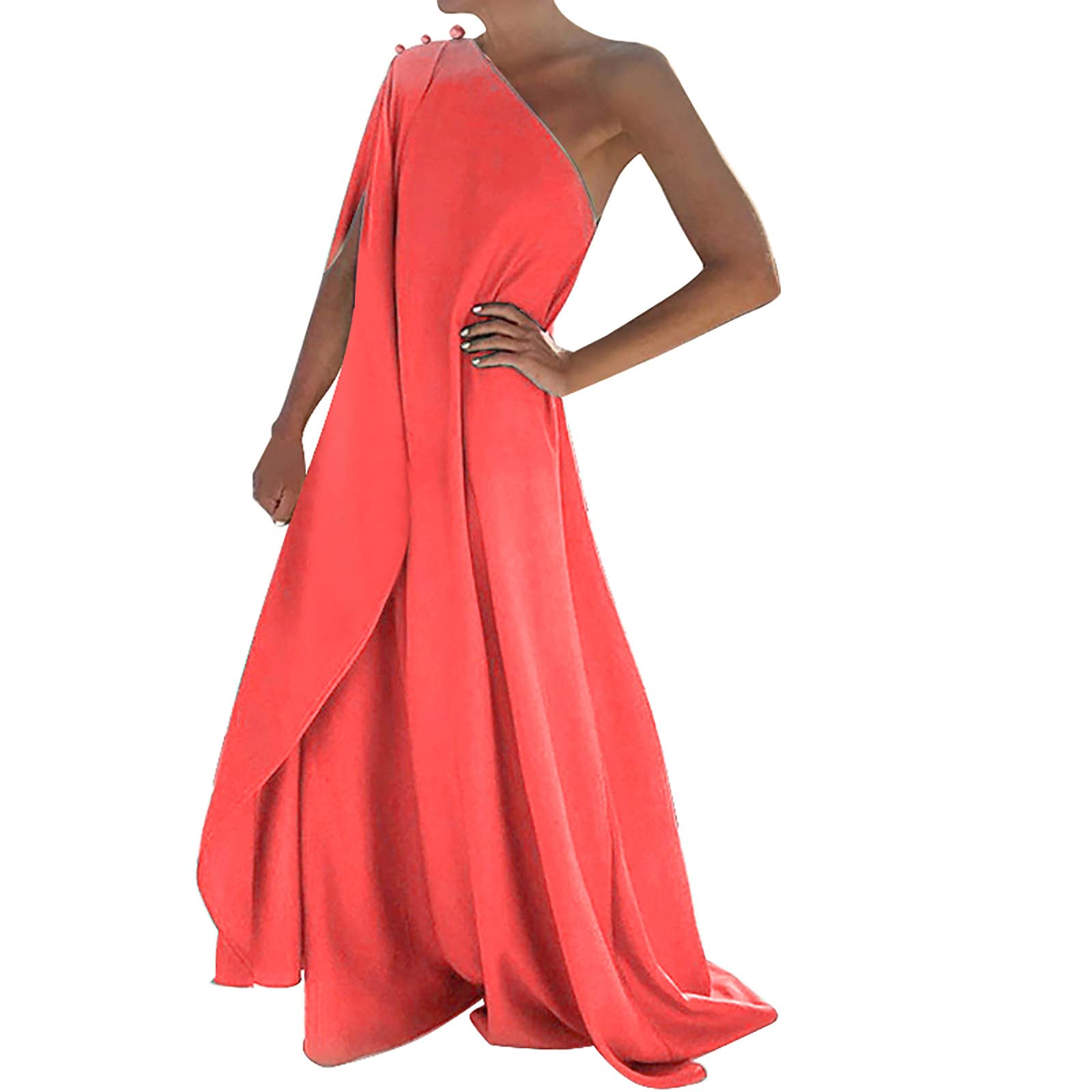 Robe de vacances longue et fluide pour un look d'été décontracté