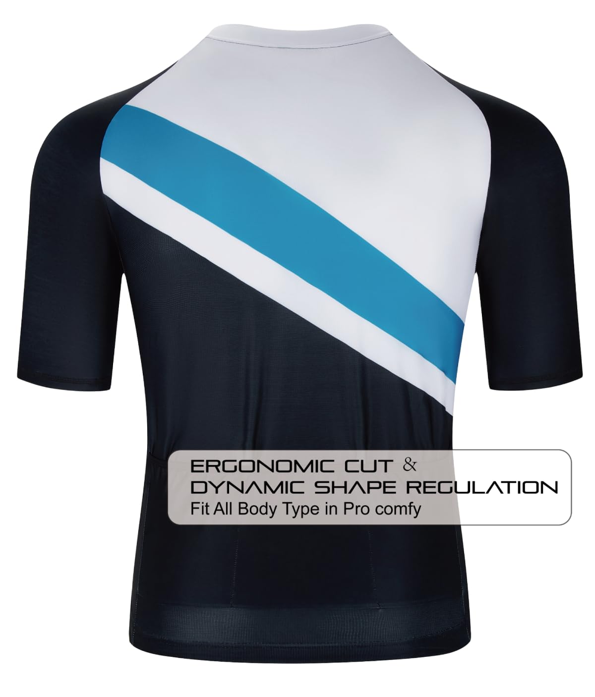 CEROTIPOLAR Training Fit Men Cycling Jersey Bike Shirts UPF50+,PRO Dry Fit Light Weight Fabric