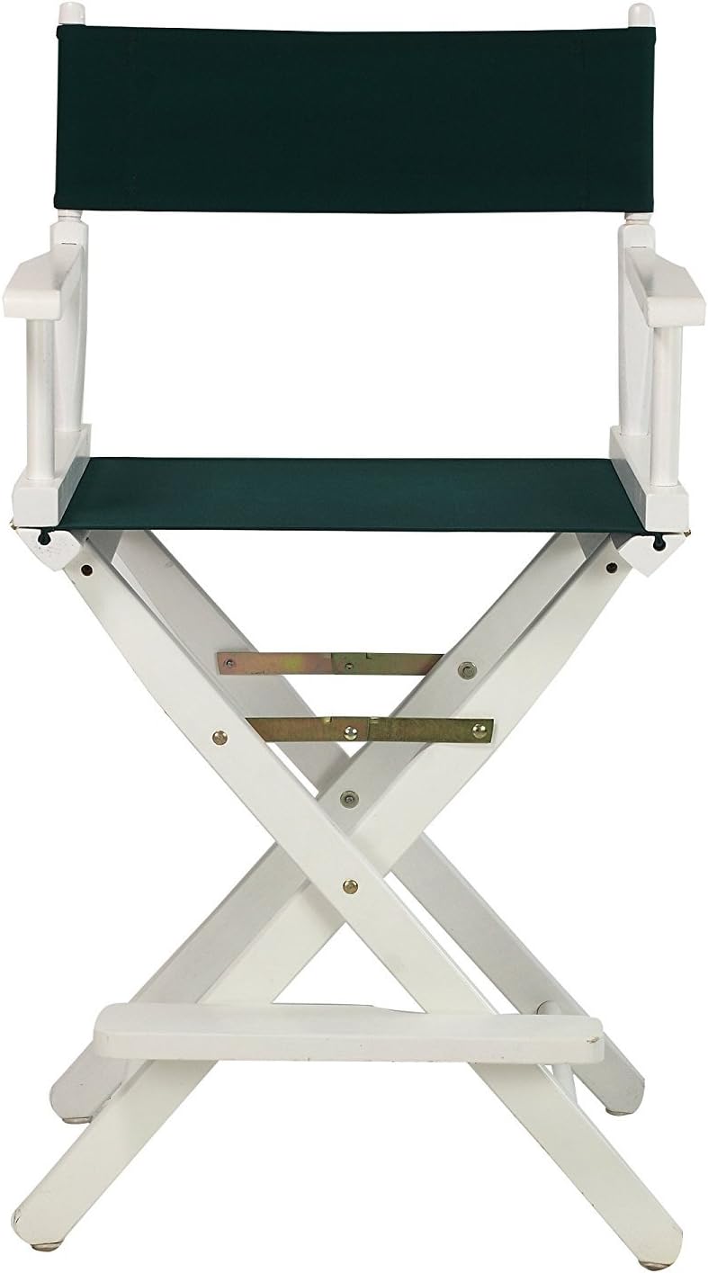 Casual Home24-Inch Director Chair, White Frame