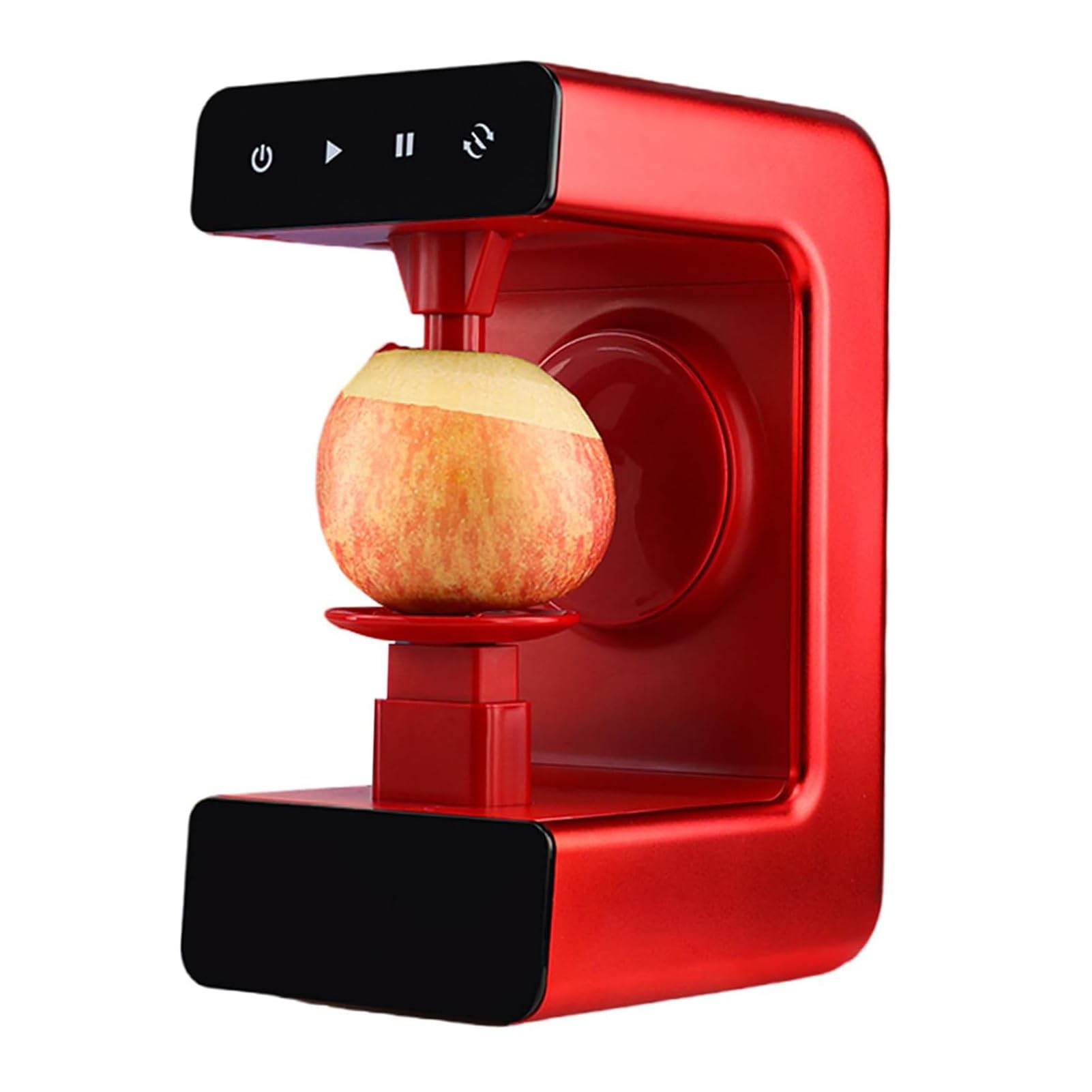 Pelapatate elettrico rotativo – Pelapatate automatico per frutta e verdura con spegnimento automatico e parti staccabili per una facile pulizia, ideale per uso in cucina