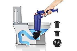 High Pressure Air Drain Blaster Toilet Plunger for Clogs