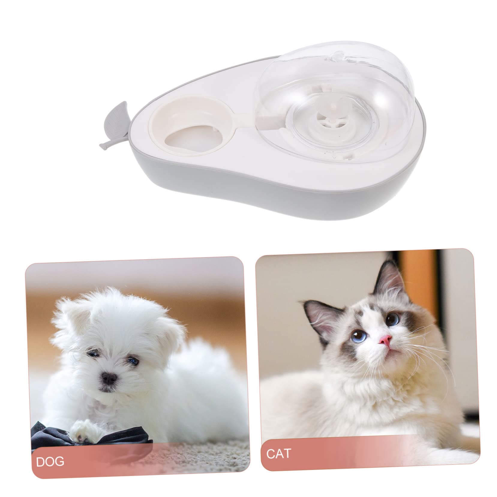 Wasserspender für Haustiere aus Praktischer Brunnenspender Leicht zu Reinigen Gesund für Katzen und Hunde Kompakt und Robust Schöne Wohnaccessoires Einfache Handhabung