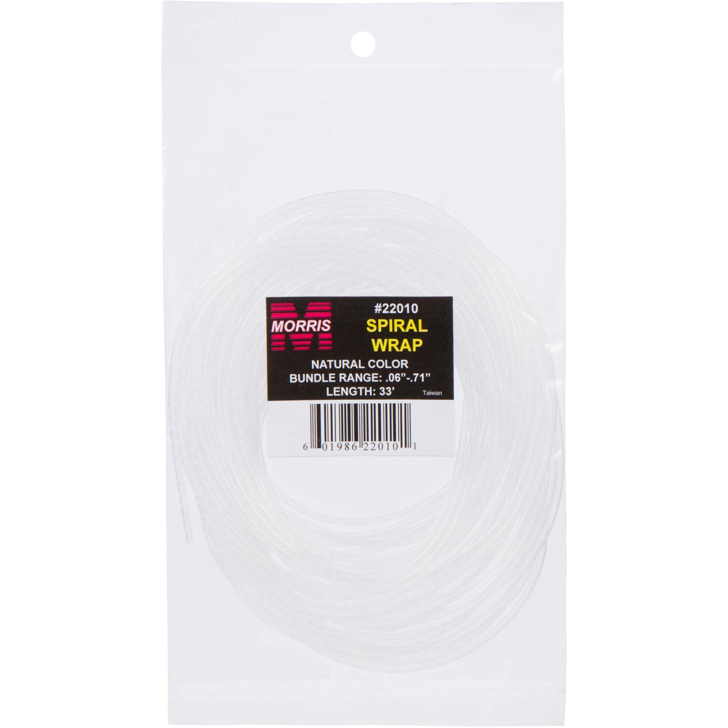 33ft Wire Spiral Wrap - Polyethylene Cable Management For Electrical Wires & Bundles