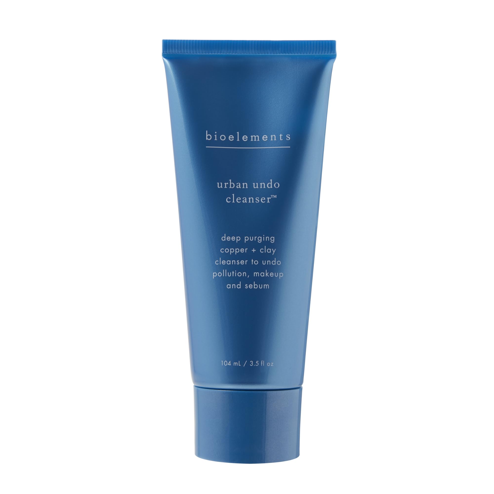 Urban Undo Cleanser - 3.5 fl oz - Deep-Purging Copper & Clay Cleanser for All Skin Types - Vegan, Gluten Free - Never Tested on Animals