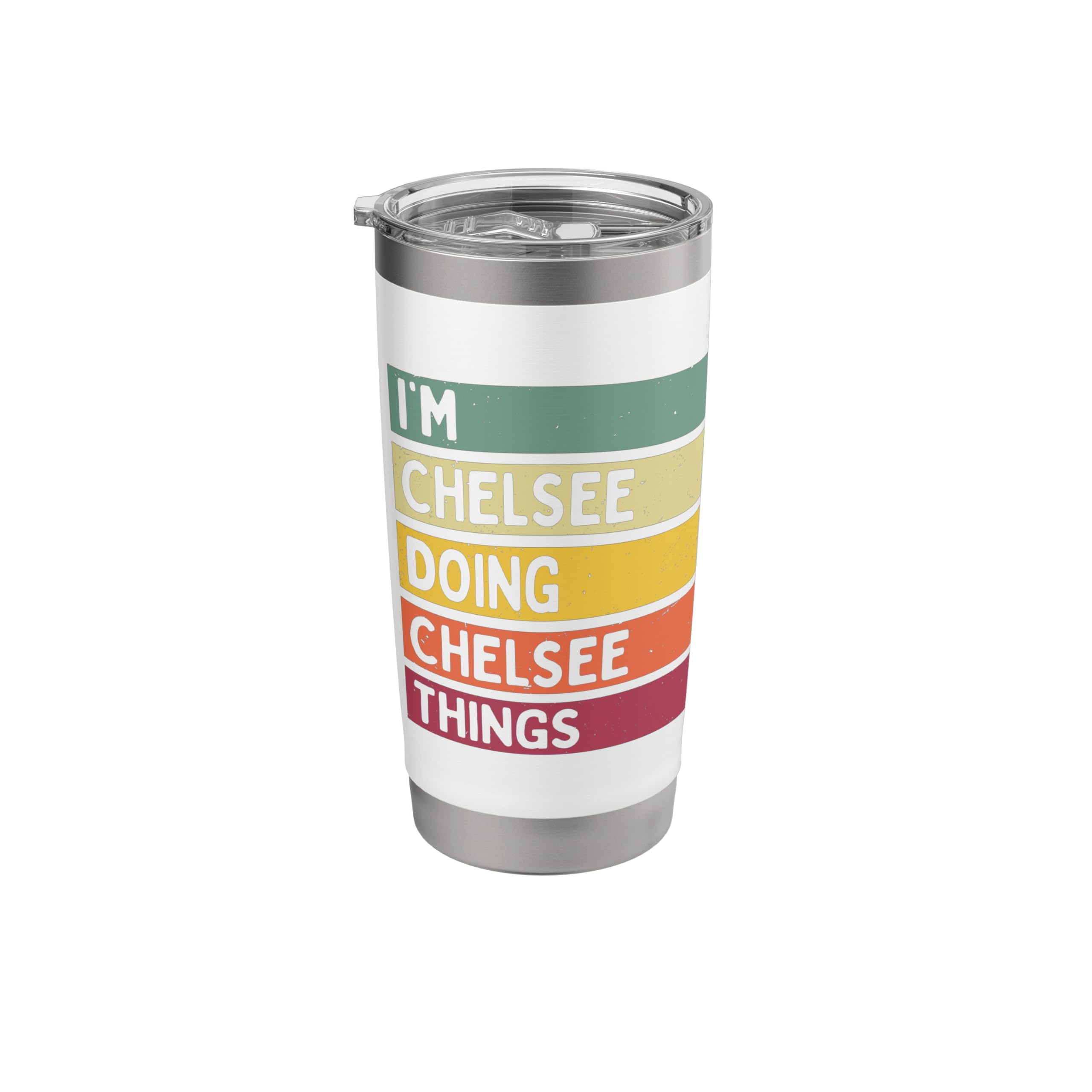 I'm Chelsee Doing Chelsee Things Funny Custom Name Stainless Steel Insulated Tumbler