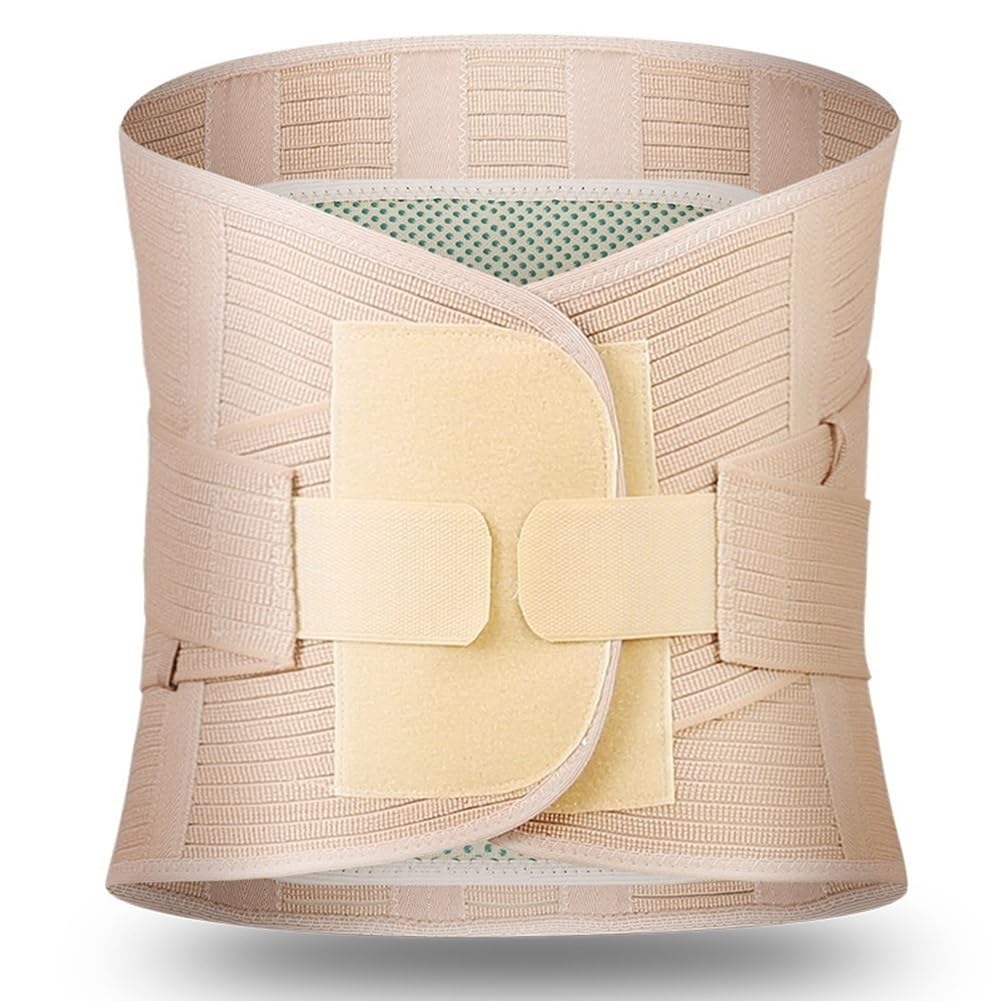 Cinturón De Compresión De Cintura De Soporte Lumbar For Espalda Baja For Hombres Y Mujeres, Escoliosis, Ciática Y Hernia De Disco, Alivio del Dolor (Size : S)