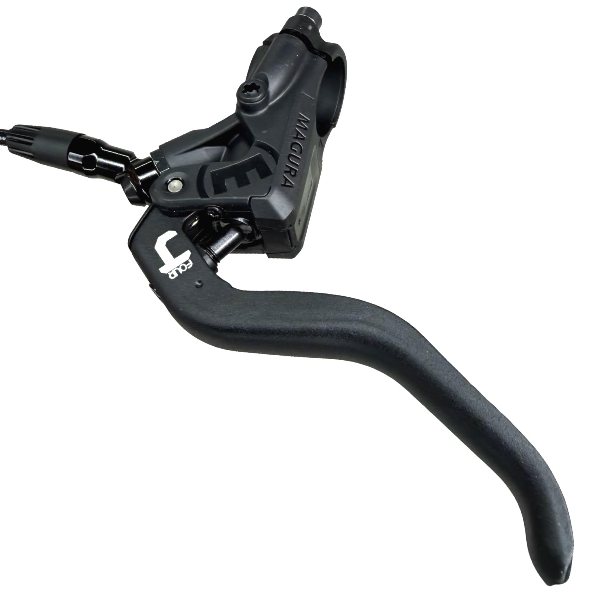Original MT4 Hydraulische Fahrrad Scheibenbremse MTB Ebike Tour City Vorne + Hinten 160cm kompatibel mit Magura 7.S, 7.P, 7,R Bremsbelägen entlüftet als Set