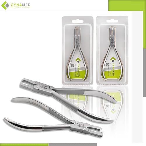 Miniatura 6 de Cynamed Alicates de extracción de ortodoncia - Pinzas de desunión de soporte profesional - Herramienta de extracción de soporte dental - Agarre de