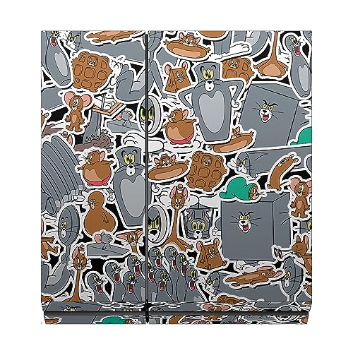 Vinyle autocollant Tom and Jerry PS4 pour rénover une console rayée - 2