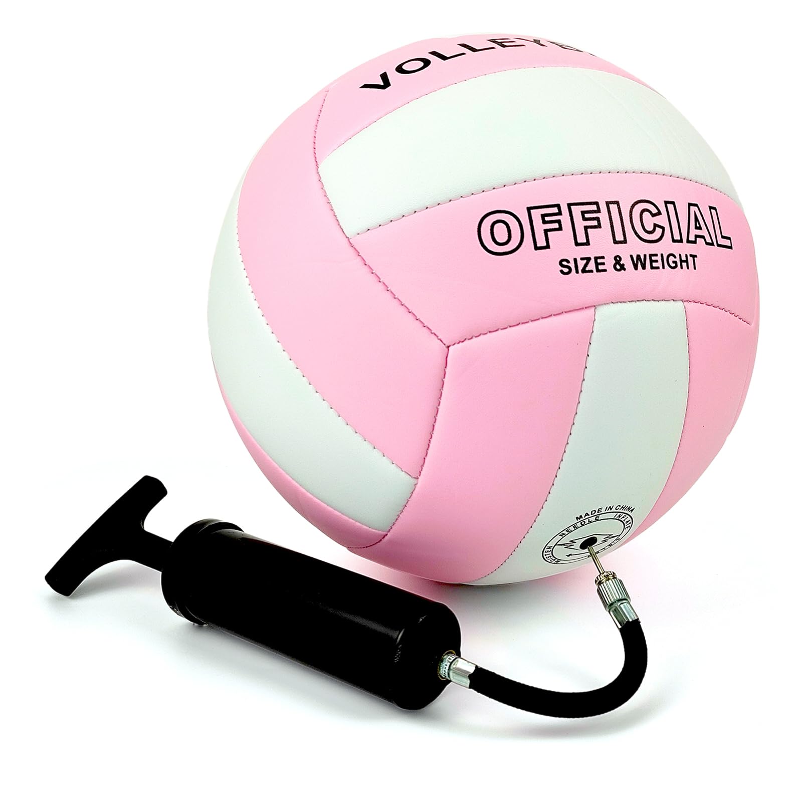 UERMAPTE Official Size 5 Volleyball Thickened Waterproof PU Anti-Burst Design for Indoor Beach and Pool Training for Beginner Teenager Adult