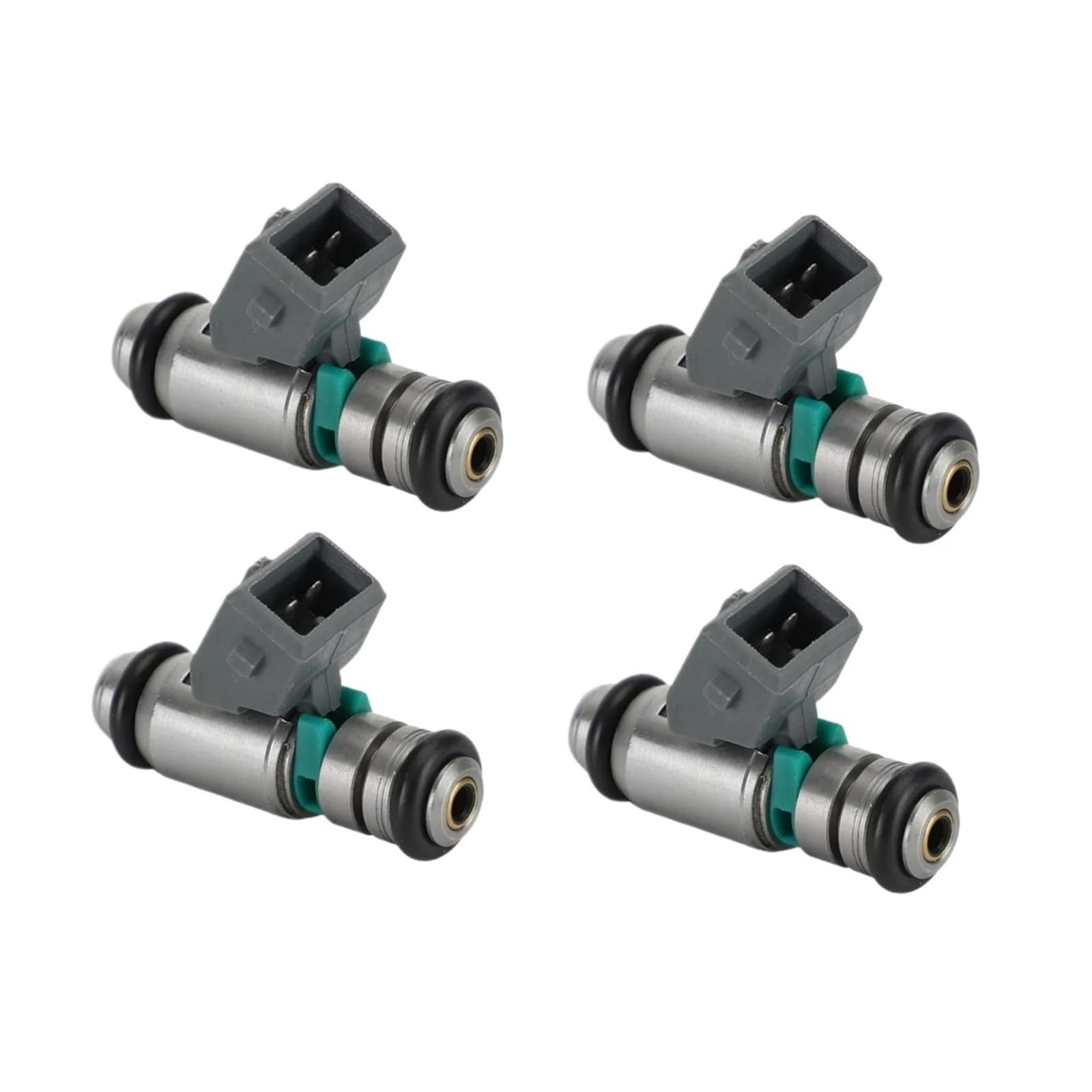 Fuel Petrol Injector Nozzle ​Fit for Renault Clio MK II Laguna I Grandtour 1998-2007 4 PCS Fuel Injectors IWP143 39969 INJS001 11525 142-660 Diesel randstofinjector